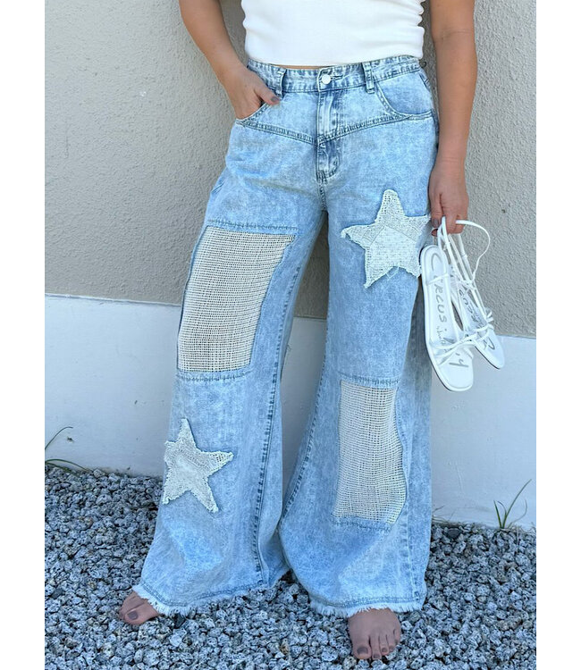 Star Patch Denim