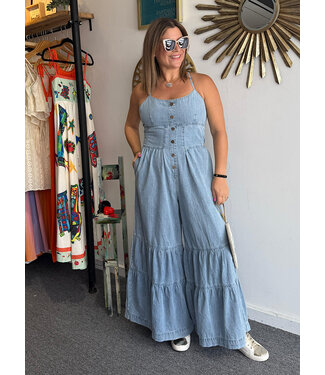 Chambray Jumpsuit