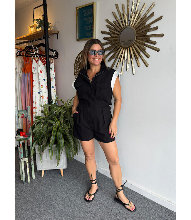 Romper Black