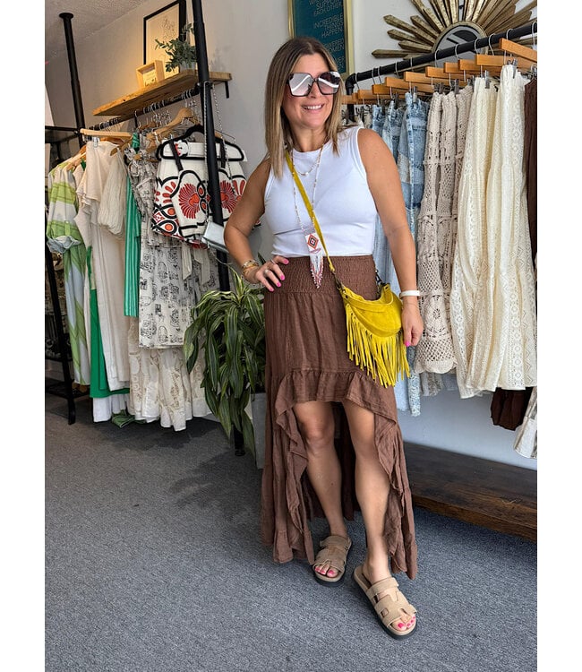 Brown Skirt