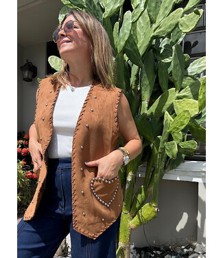 Suede Vest