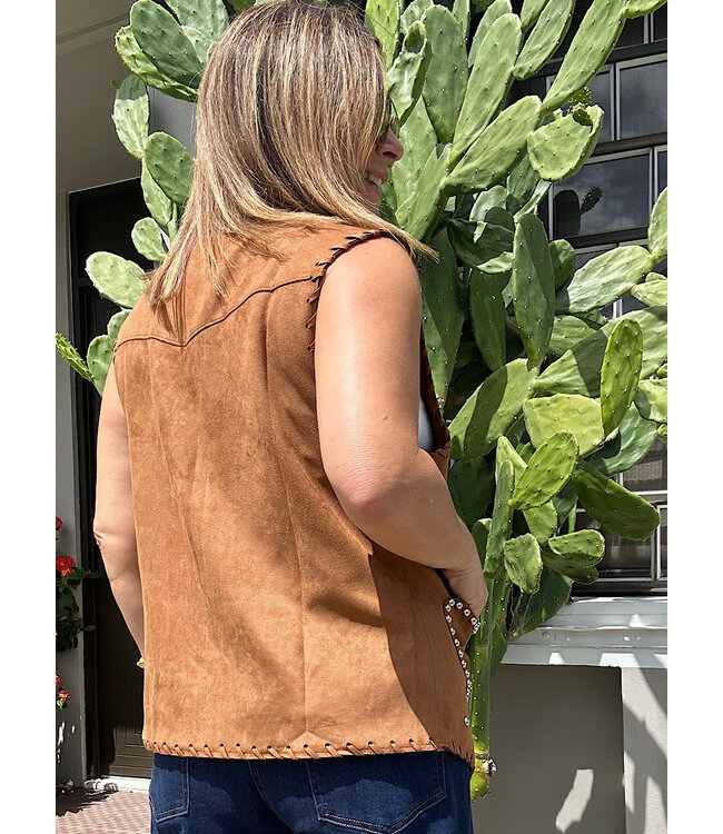 Suede Vest