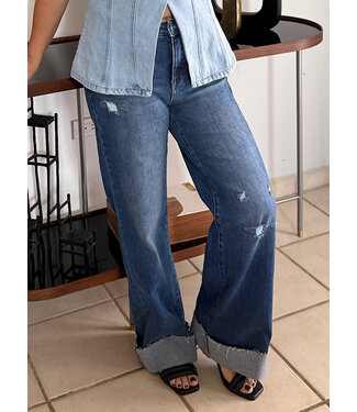 Cuffed Jeans