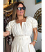 Pleated Top Cream