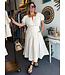 Pleated Top Cream