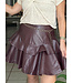 Leather Mini Skirt