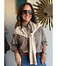 Striped Shirt with Layered Top