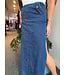 Studded Denim Skirt