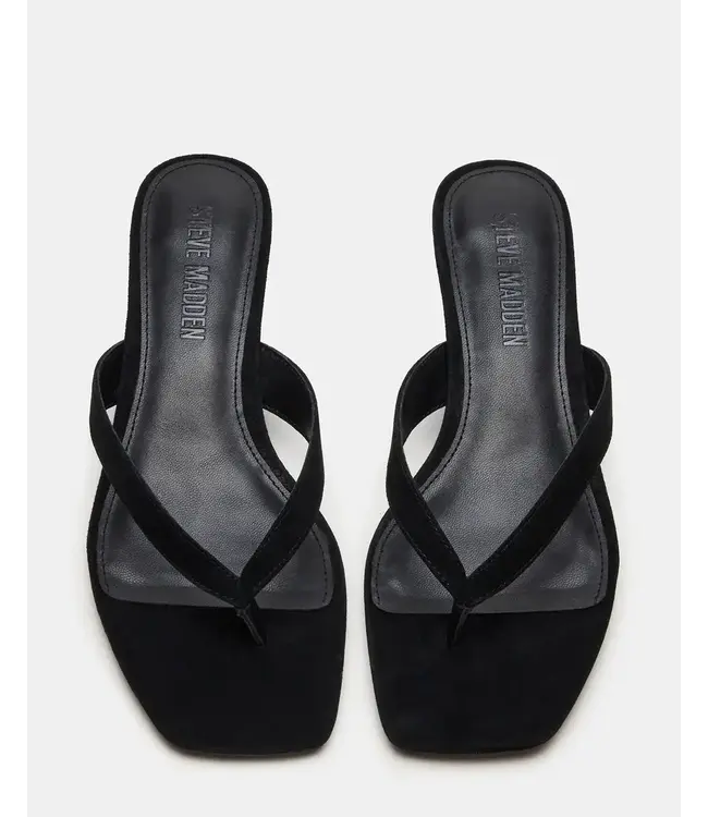 Black Suede Kitten Heels