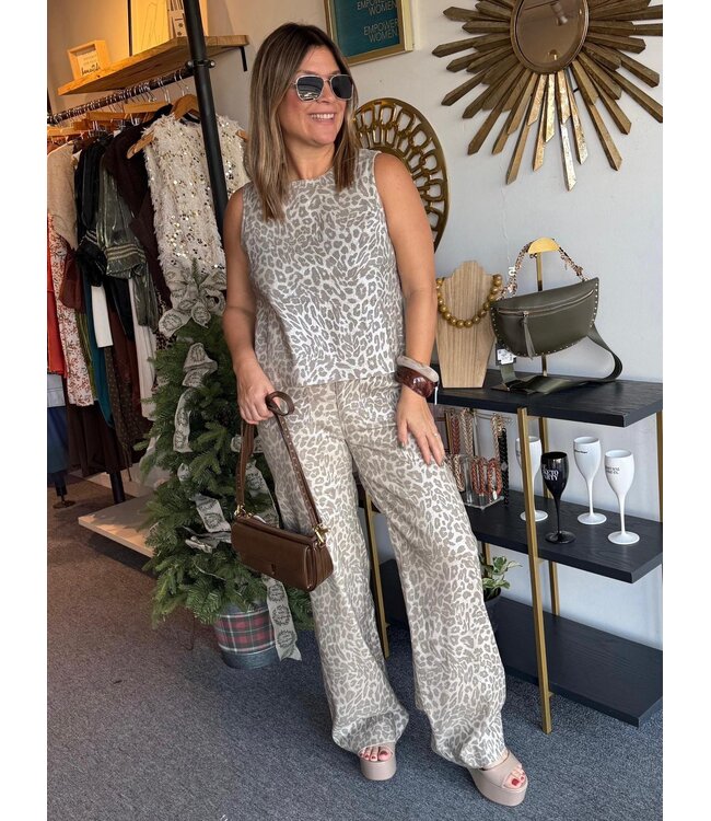 Metallic Animal Print Set