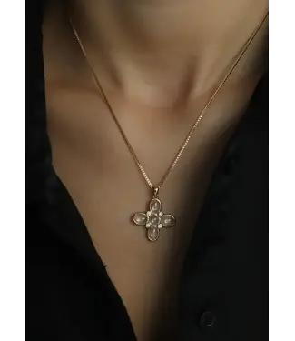 Aurora Cross Pendant