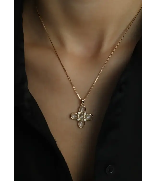 Aurora Cross Pendant