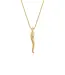 Cornicello Long Pendant Necklace