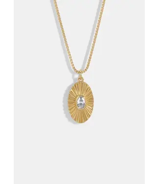 Puesta Del Sol Oval Pendant