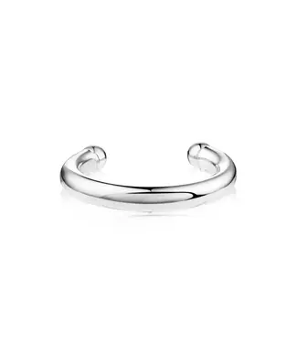 Bold Cuff Bracelet Silver