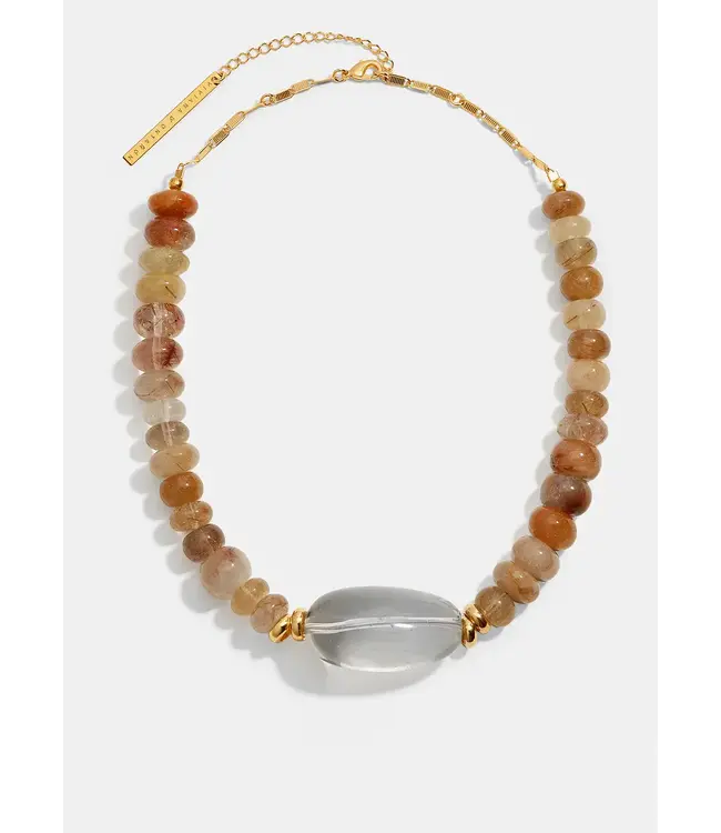 El Silencio Necklace Rutilated Quartz