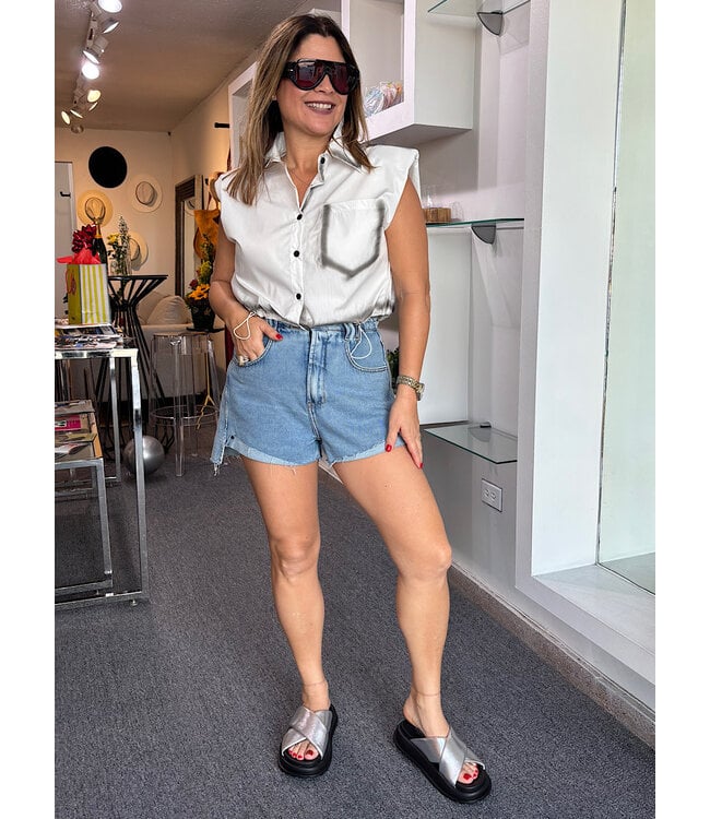 White Top Graffiti Borders