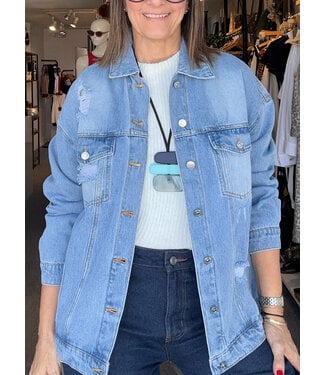 Denim Oversized Jacket