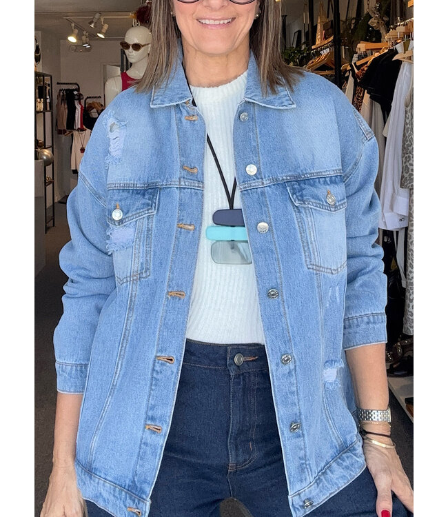 Denim Oversized Jacket