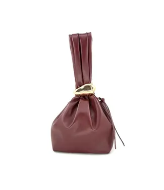 Handbag with Gold Accent