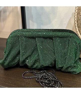 Emerald Crystal Clutch
