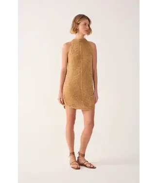 Dress To Lurex Short Knit Dress