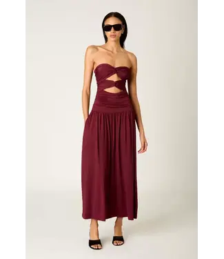 Oxblood Dress