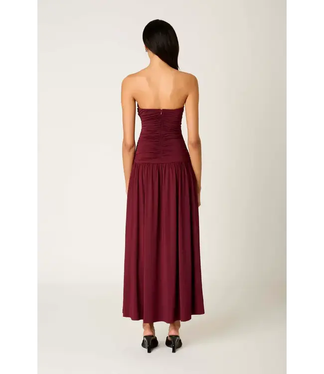 Oxblood Dress