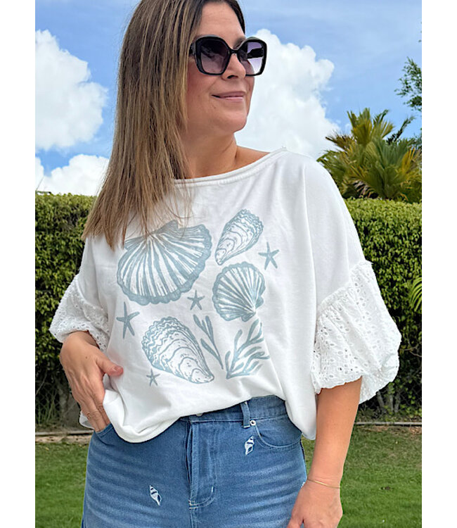Beach Puff Sleeve Top