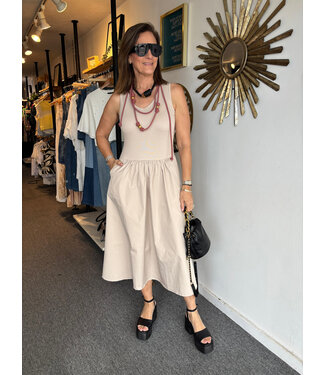 Sleeveless Midi Dress