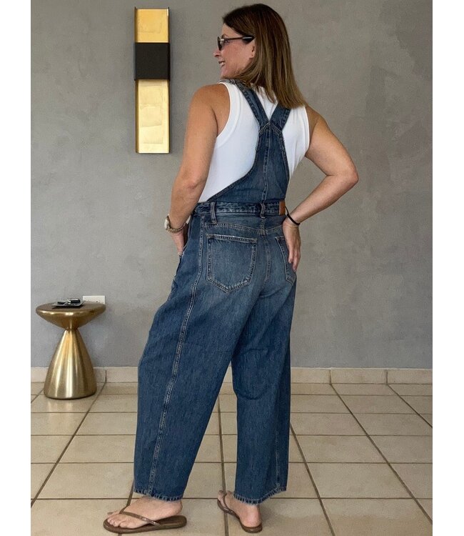 Mid Waisted Barrel Overall