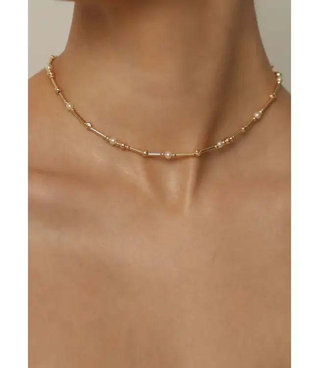 Pearl Beaded Necklace