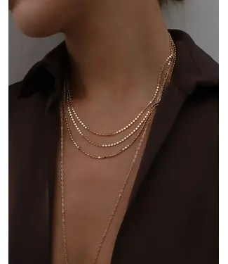 Golden Layered Necklace