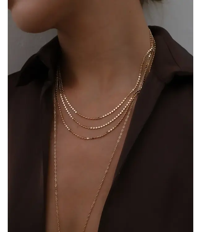 Golden Layered Necklace