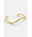 Waved Cuff Bracelet