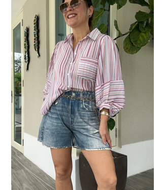 Stripe Button Down Shirt