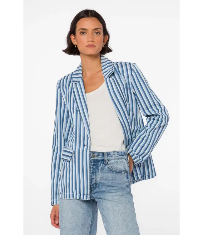 Blue Stripe Blazer
