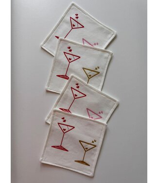 Set of Martini Coasters
