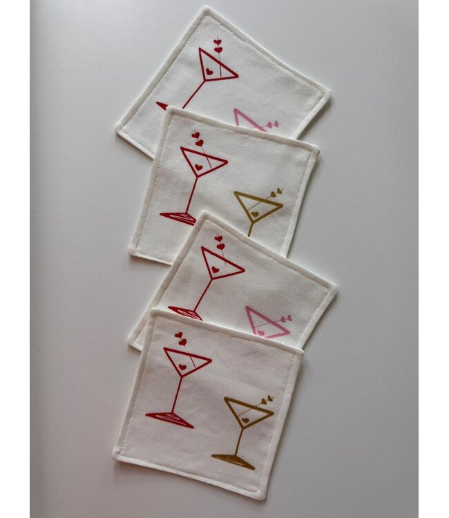 Set of Martini Coasters