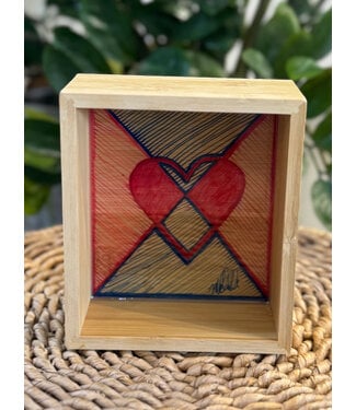 Bandeja Madera Corazón