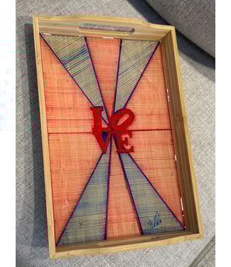 Bandeja Madera con Handle