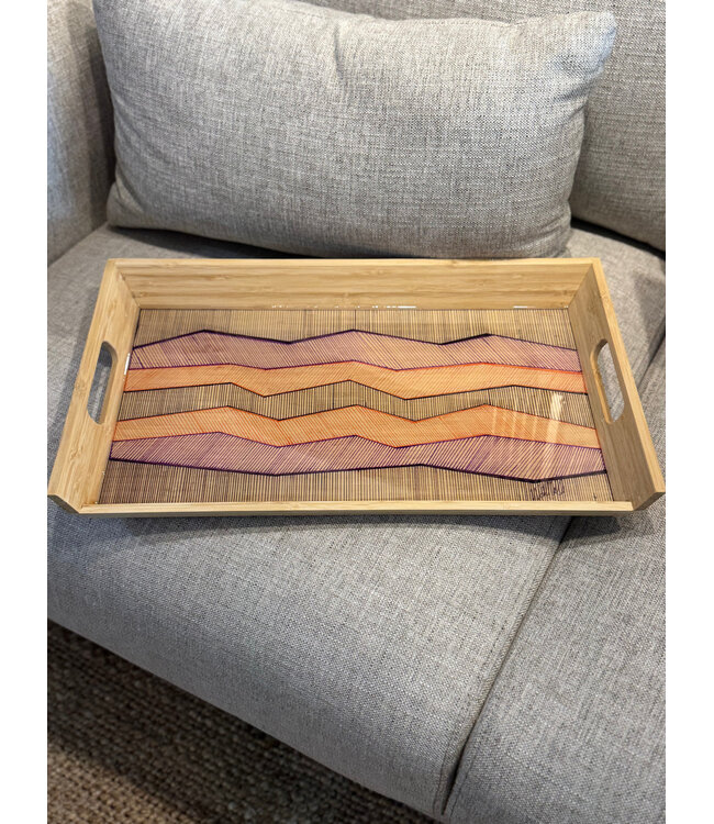 Bandeja Madera con Handle