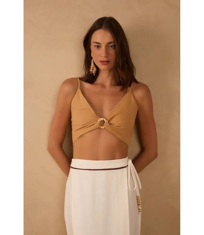 Ring Detail Crop Top