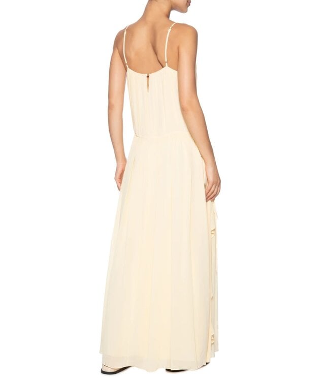 Ruffle Detail Maxi Dress