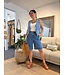 Denim Cargo Bermuda Shorts