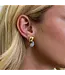 Pave Raindrop Earring