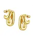 Hugo Double Hoop Earring