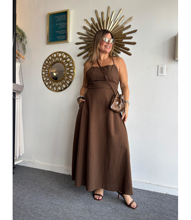 Gingham Pattern  Dress