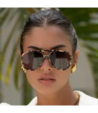 FREYRS Freyrs Sunglasses SHAY Milk Tortoise