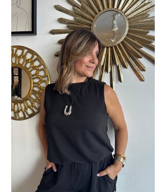 Bubble Sleeveless Top